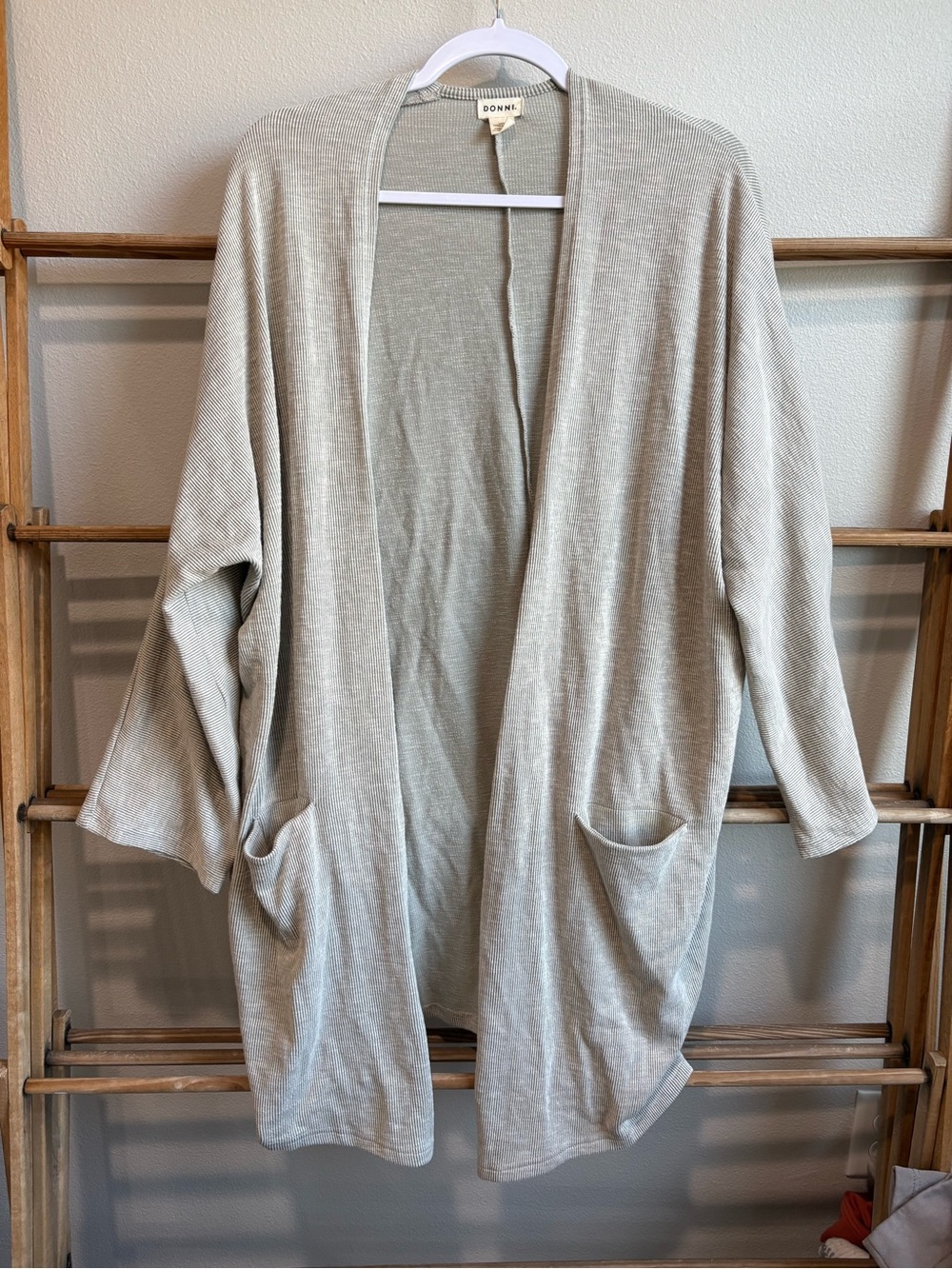 Donni ribbed cardigan OSFA - Picture 1 of 8